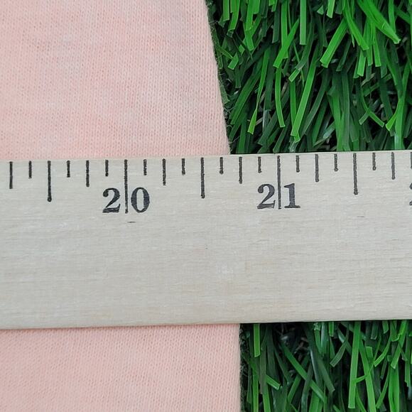 Vintage Surfer Shirt Womens Large 21x26 Peach Virginia-Beach - Picture 13 of 14